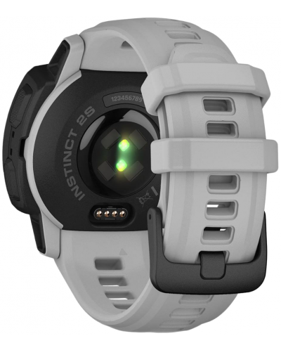 Смарт часовник Garmin - Instinct 2 S Solar , 40mm, Mist Gray - 4